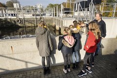 Excursie op rwzi Nieuwegein