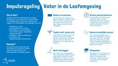 Wat is het? Jaarlijks stelt het waterschap een budget beschikbaar voor projecten van gemeenten in stedelijk gebied. Zij kunnen financiering vragen voor maatregelen die bijdragen aan het: verbeteren van de waterkwaliteit en ecologie; verminderen van de gevolgen van extreme regen, langdurige droogte en hitte; verbeteren van de waterketen; versterken van waterbewustzijn bij bewoners. Waarom? Het waterschap wil gemeenten stimuleren om samen te werken aan de verbetering van de leefomgeving in stedelijk gebied. Voorbeelden van mogelijke projecten zijn: Duikers vernieuwen. Dit zijn kokers die wateren met elkaar verbinden. Sommige zijn te klein of verzakt. Door deze te vernieuwen wordt water weer beter afgevoerd en kan kroos verdwijnen. Tegels eruit, groen erin. Door tegels kan regenwater niet meteen in de bodem zakken. Dieren vinden de hitte die tegels afgeven ook niet fijn. Door te vergroenen, kan regenwater de bodem in. Wadi's aanleggen. Een wadi is een soort greppel waar regenwater tijdelijk in wordt opgevangen. Daarna zakt het langzaam in de bodem. Zo is er minder kans op wateroverlast en minder problemen bij droogte. Groene parkeerplaatsen. Deze bestaan uit halfverharde en groene delen. Zo kan regenwater direct de bodem in, in plaats van via de riolering te worden afgevoerd. De buurt wordt ook groener. Natuurvriendelijke oevers. Een natuurvriendelijke oever heeft een geleidelijke overgang van water naar land. Het biedt betere leefruimte voor planten, vissen en andere waterdieren en is goed voor de waterkwaliteit en beleving van water. Afkoppelen. Afkoppelen is het scheiden van regenwater en afvalwater. Zo raakt het rioolstelsel niet overbelast. Wateroverlast en vervuiling worden hierdoor voorkomen.