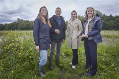 Bestuurders in de Voorveldse polder 12 juni 2024