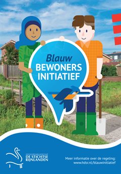Blauwe Bewonersinitiatief, meer informatie over de regeling: hdsr.mom/blauwinitiatief